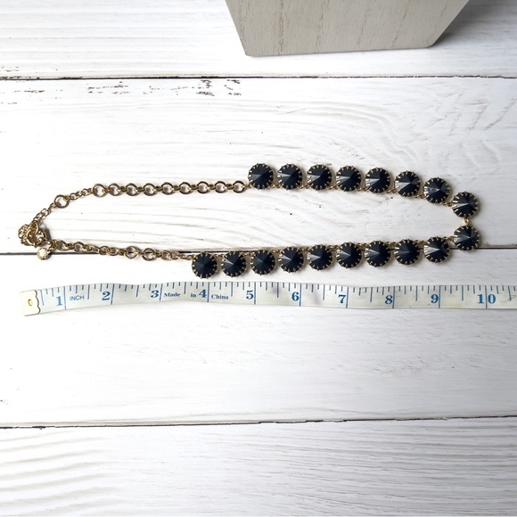 J Crew Blue Venus Flytrap Necklace - Picture 7 of 7